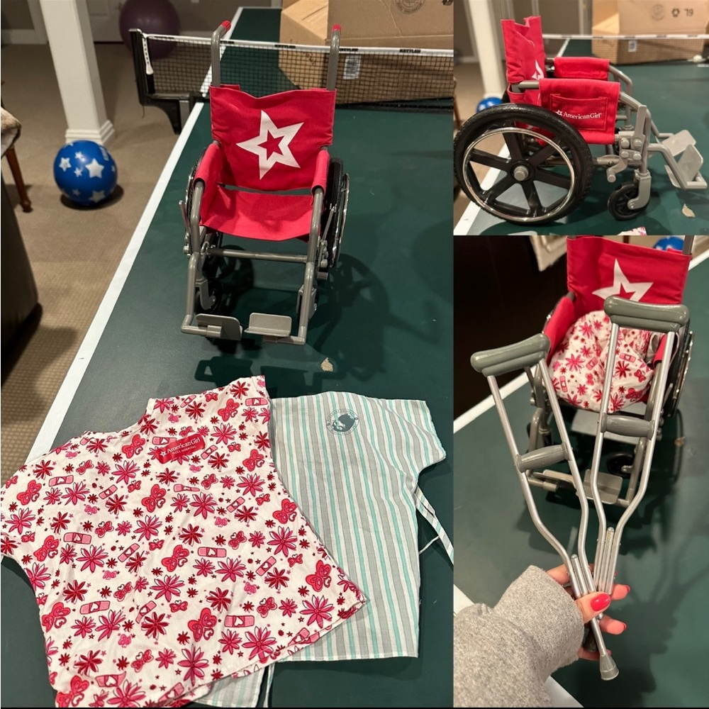 american girl doll hospital set